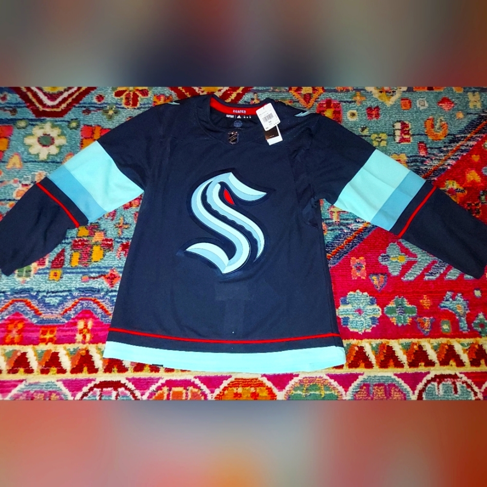Seattle Kraken Jersey New With Tags Adidas
